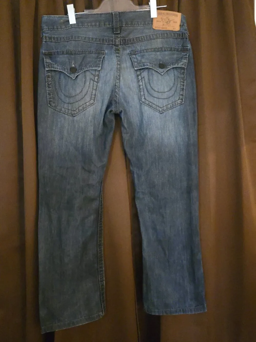 True Religion Ricky Big T Flap Straight 36x28